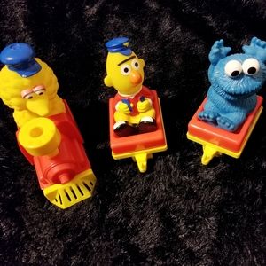 Vintage sesame street train